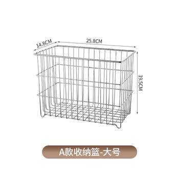 304不锈钢水果篮子厨房收纳架沥水篮蔬菜筐家用姜蒜果蔬篮置物架