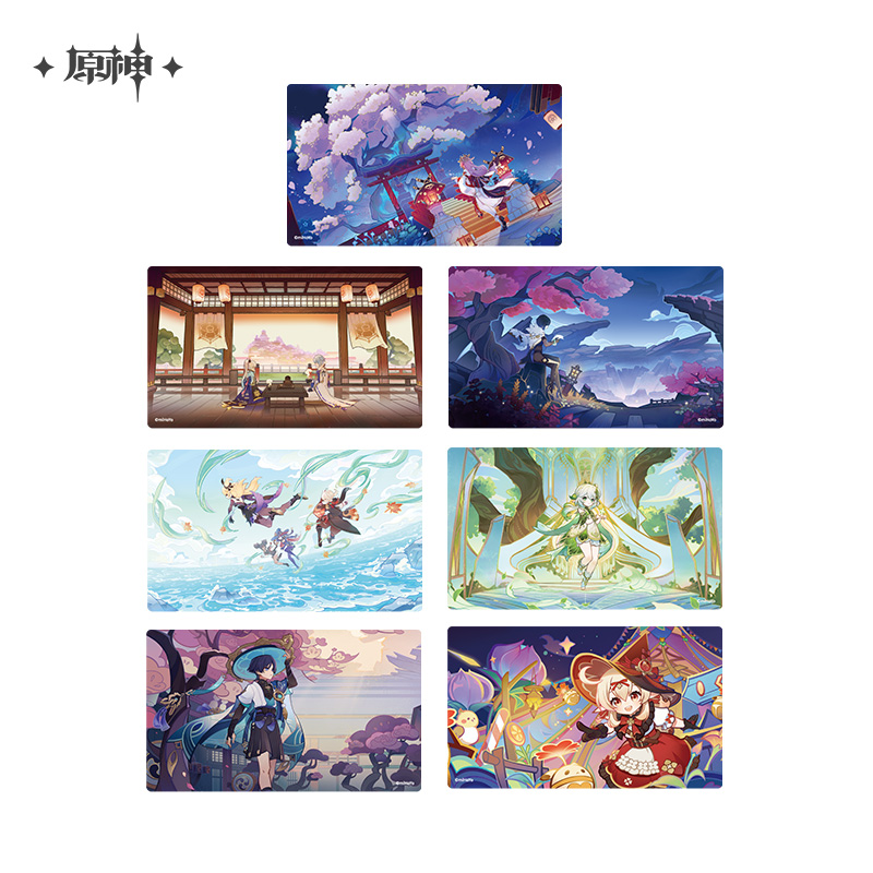 (formerly official of the Gods) version Foresight series through card Genshin-Taobao