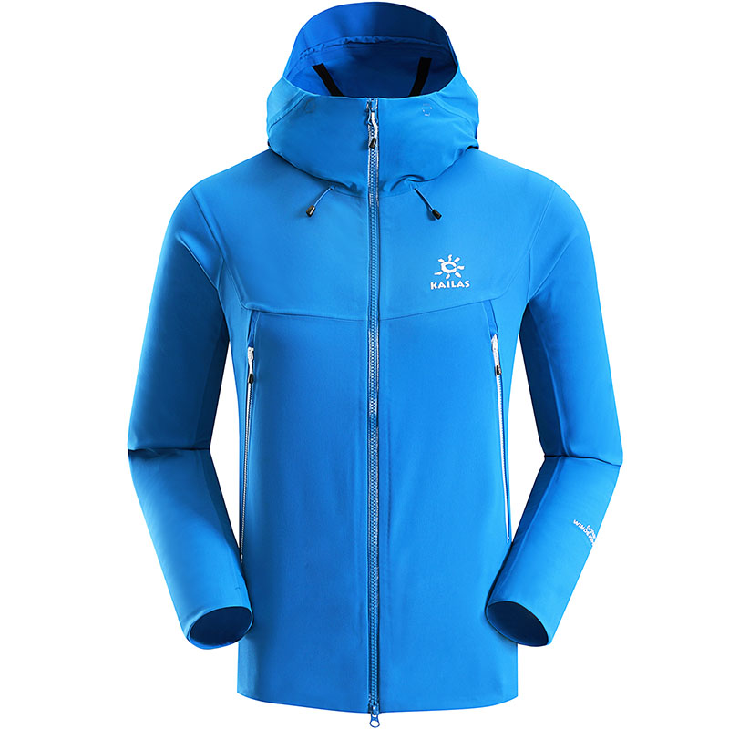 Kelley Stone Mont High Altitude Snow Mountain Anti - Strong Wind Splash Outdoor Sports Men's soft shell coat KG210316