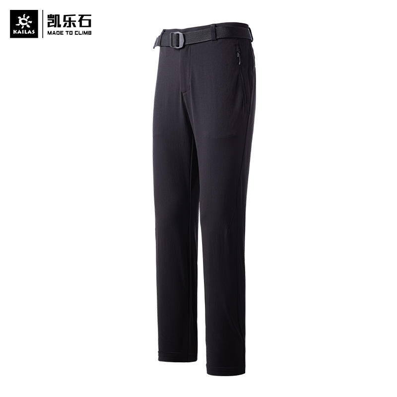 Kelley Stone men and women's stubborn hike pants warm and splash water sub - pants with belt KG2139303