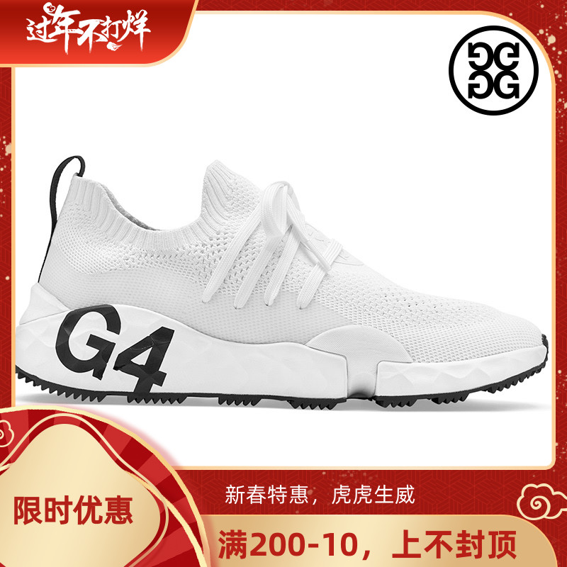 Gfore Golf Men's Sneakers Golf Lightweight Waterproof Breathable Nailless Casual Comfort G4 Sneakers