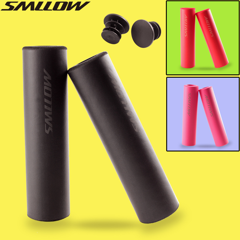 Mountain bike handle set universal bicycle handle set silicone handle set non-slip grip set dead fly handle accessories