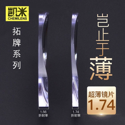 Уровень с объективом с высоким уровнем миопии ультра -типин 1,74 не -кферический анти -беглый свет онлайн может быть оснащен оптическими линзами с рассеянным изменением цвета