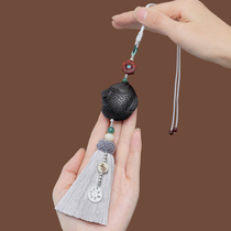 Car pendant car pendant handmade ebony fish koi creative high-end safe literary mens goddess car