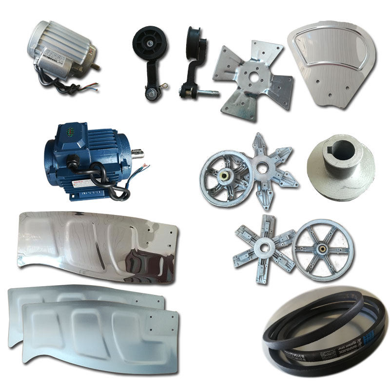 Ventilator accessories ventilator motor row leaf louver rise y wheel aluminum tight wheel motor wheel pulley fan fan