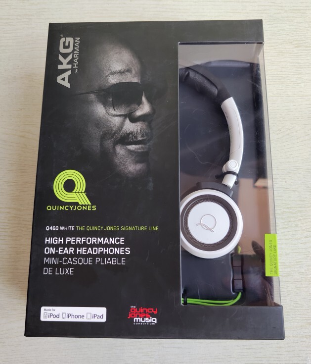 Akg Q460 Yaden National Bank Edition Genuine Brand New Unopened Portable Over-Ear Wired Microphone Hifi Headphones