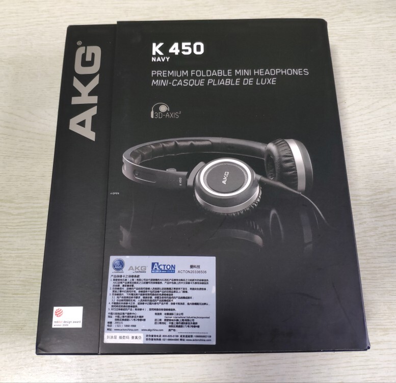 Akg K450 Portable Headset Harman National Bank Genuine Hifi Sound Quality Subwoofer K451 Q460