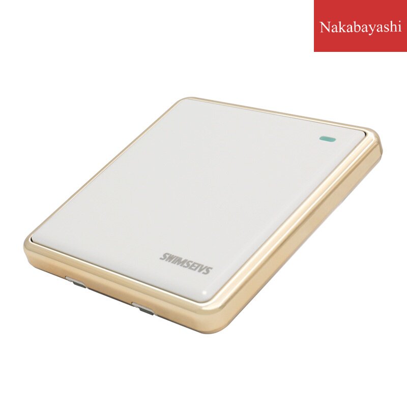 2020 new white wall switch socket large board one open single control USB panel with engineering power socket