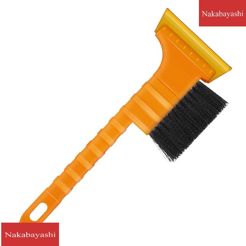 Multifunctional vehicle snow removal shovel 2-in-1 Oxford with brush short handle snow shovel car plastic snow plow cleaning