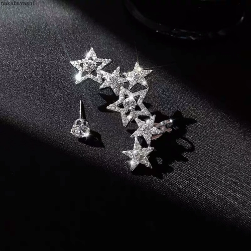 Асимметричные ретро клипсы, модные серьги, простой и элегантный дизайн