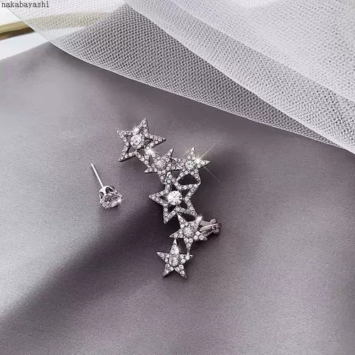 Асимметричные ретро клипсы, модные серьги, простой и элегантный дизайн