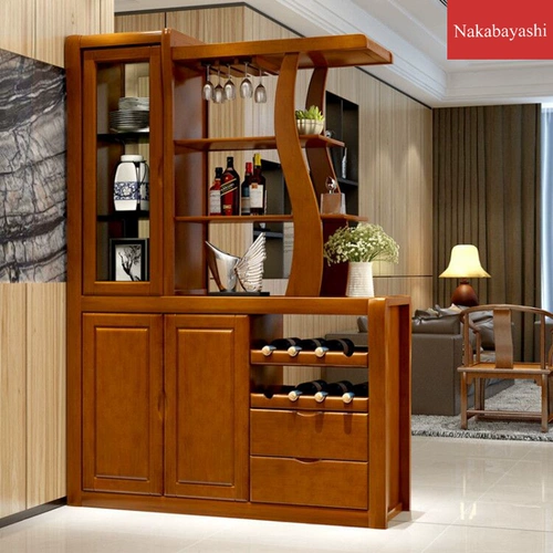 Сплошная деревянная комната шкаф гостиной винный шкаф двойной шкаф для обуви интегрированный вход в дверь фэн Шуй Сюангоанский шкаф