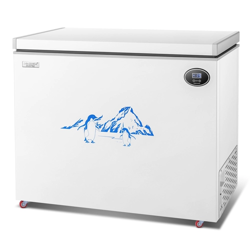 Dongzhikai небольшой морозильник Полный замороженный маленький домашний морозильник замороженные свежие и свежие использование с двойной температурой.