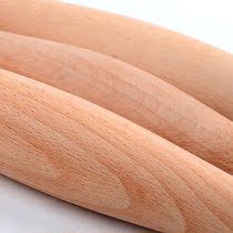 Rod pressure sharp fish belly rolling pin plus thick household dumpling skin solid wood ◆ new product ◆ Presser stick size meat