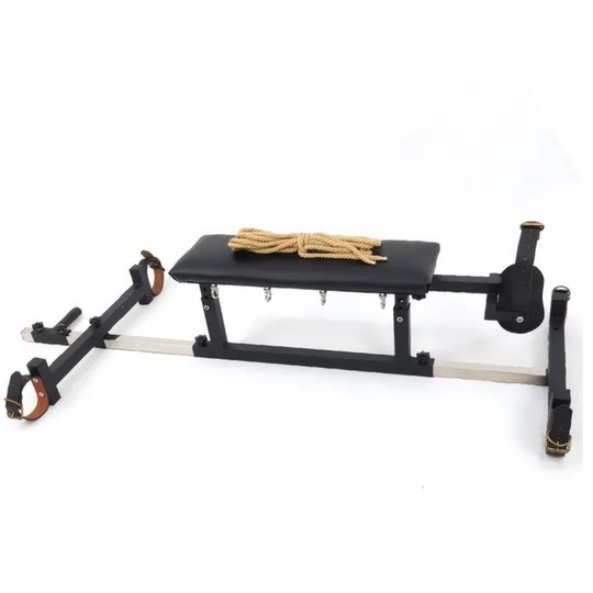 Kneeling punishment, training, forced restraint rack, dildo insertion, tight binding punishment, SM fixed hand and foot cuffs, alternative sex toys