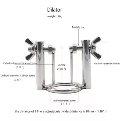 Male urethral dilator stainless steel horse eye stick JJ open metal abuse Yang alternative stimulation tuning toy