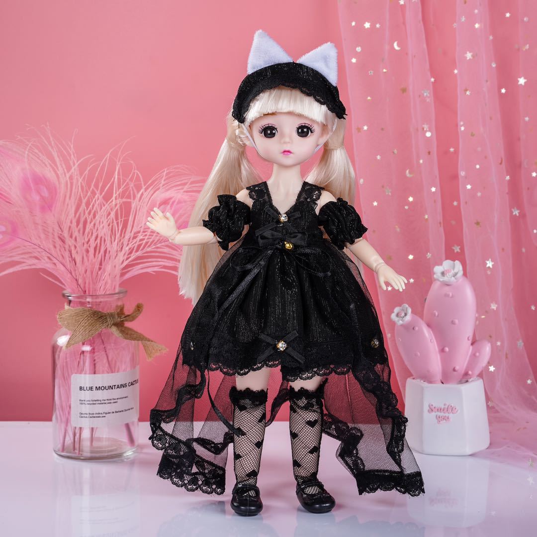 Little princess dolls set dolls for dolls girls toys birthday presents doll Barbie 30cm cm for changing clothes