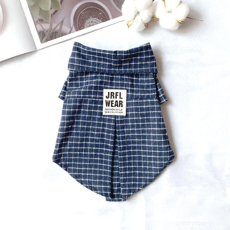 Teddy dog ​​clothes cat small milk cat net red spring and autumn thin section tide brand bichon dog small and medium dog pet shirt