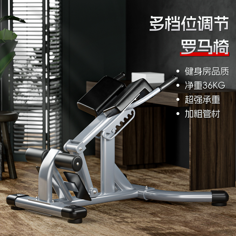 Roman chair goat quite body commercial fitness equipment Roman Stool Professional Waist Abs back muscle trainer Home-Taobao