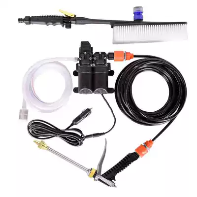 Car Chivalry household water pump car wash machine Lithium battery charging portable car water gun car wash tool Electric car wash device
