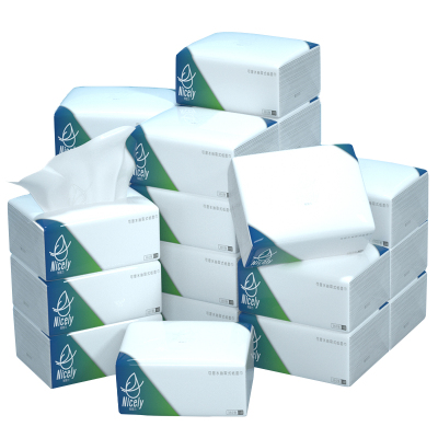 亨奇nicely耐湿力抽纸10包100抽