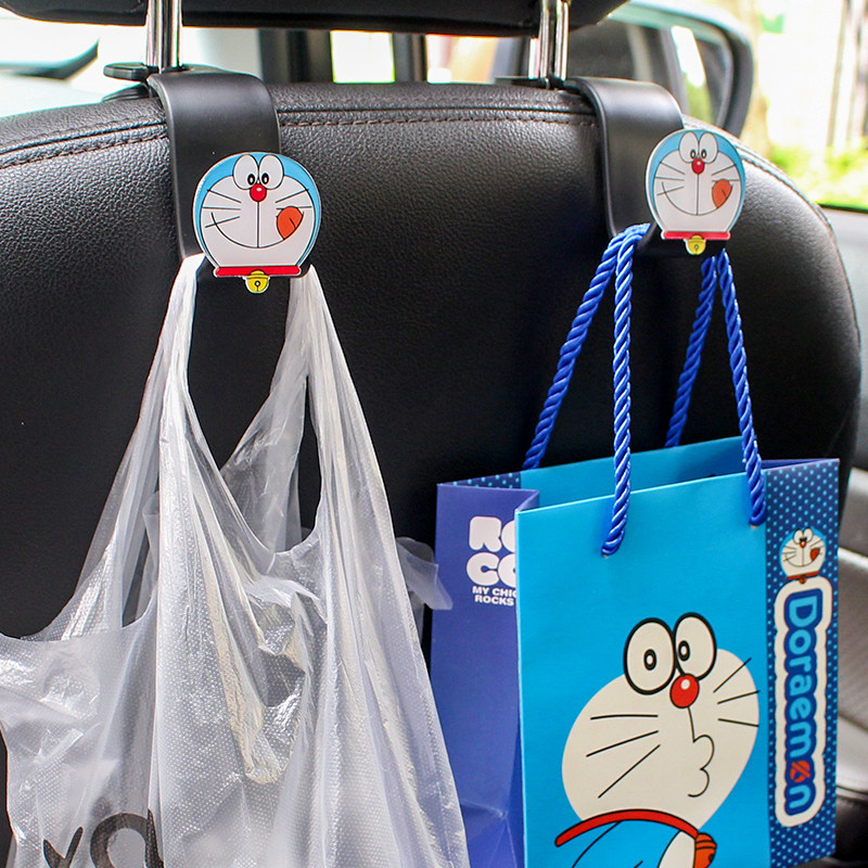 Cute Cartoon Car Hook Seat Back Containing Hook Personality Rear Disposal Hook On-board Interior Accessories Big-Taobao