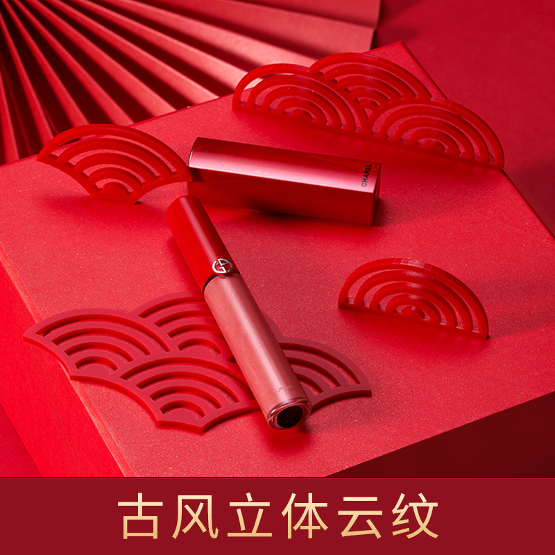 Ancient Fengyun pattern shooting props fittings products jewelry jewelry jewelry jewelry jewelry and still life background photography
