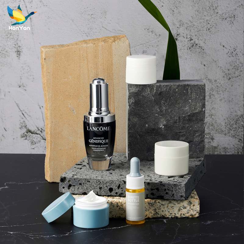 Natural Stone Photography Props Ins Wind Rock Scene Photo Goose Pebble Static Things Jewellery Gourmet Food Shooting Creative Decoration Pendulum shop window Display Chen set Geometric Body Texture Brief