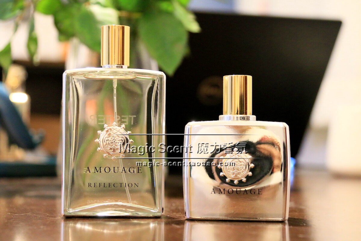 Reflection in Amouage Mirror Reflects Reflection Male/Female Wooden Flower Perfume Sample