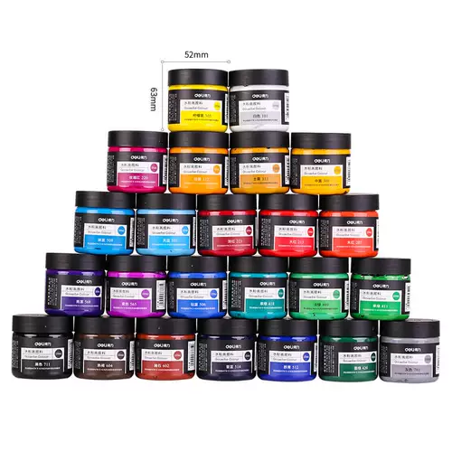 Канцтовары, пигментированная художественная гуашь для начинающих для школьников для рисования, 100 мл