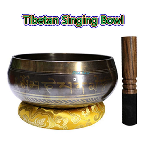 Йога тибетская пение миска Гималайя Медитация Звук Металл