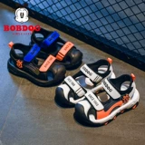 Туфли для мальчиков, летние сандалии, нескользящая детская пляжная обувь, мягкая подошва