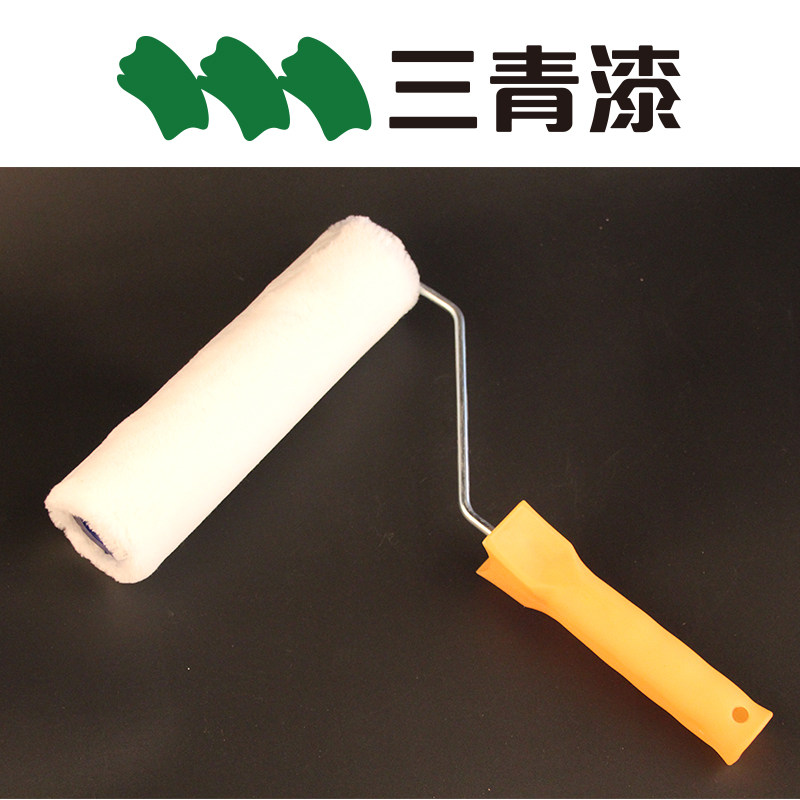 Three - green paint roller brush watery paint lacquer paint inner wall paint paint soft - hair roller