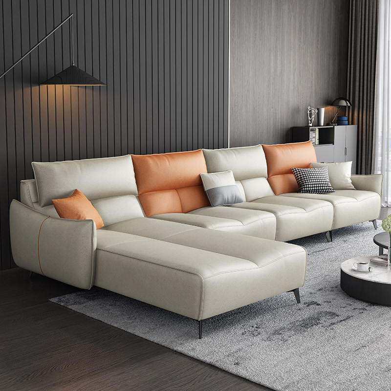 Free washing nanotech cloth sofa Living room Nordic small family Type-free Latex Minimalist modern cloth Sofa Sofa