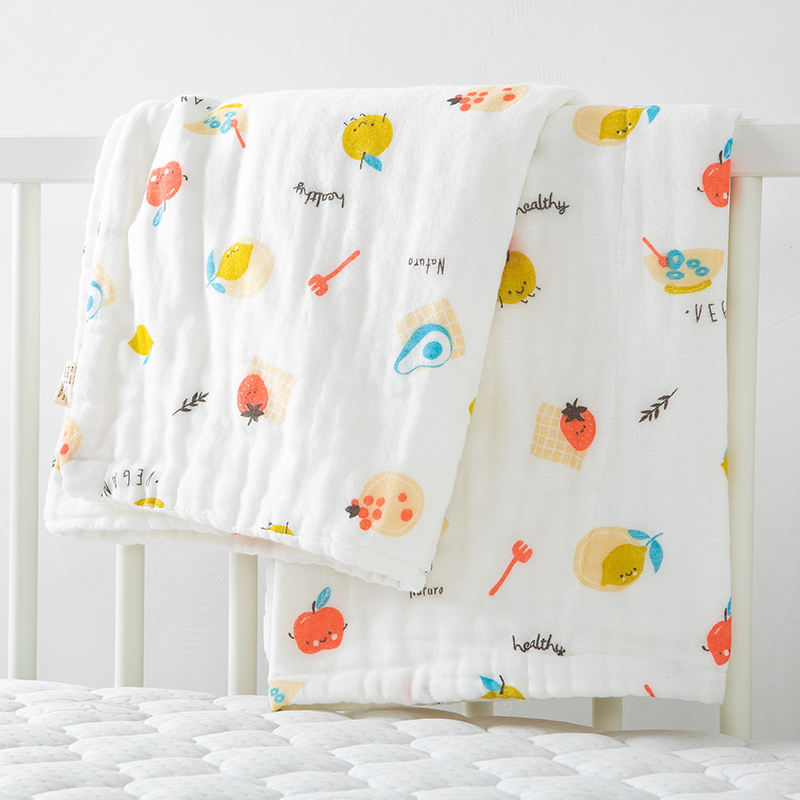 Baby gauze blanket newborn baby quilt four seasons general summer thin air conditioning quilt children summer cool blanket