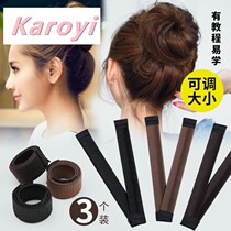 Korean-style hair ball head curler female pan head hairclip shape fluffy lazy simple fixed artifact
