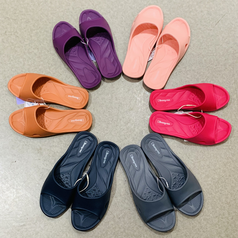 Taiwan-Made Eva Slippers Second Generation, Comfortable and Silent for Home and Outdoor Use, Lightweight, Non-Slip, Anti-Collision Toe Floor Slippers