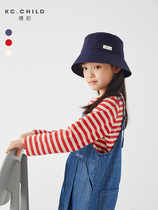 Early 2022 spring children hat girl pure cotton casual 100 lap fisherman hat boy shading ocean pelvic hat