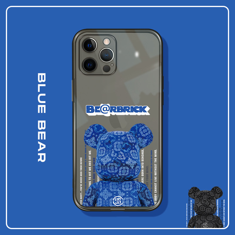 Suitable for Apple 13 mobile phone protection shell iPhone12 transparent 11 black Pro blue max tide mini soft 7 men 8 female plus xr net red xsmax full bag