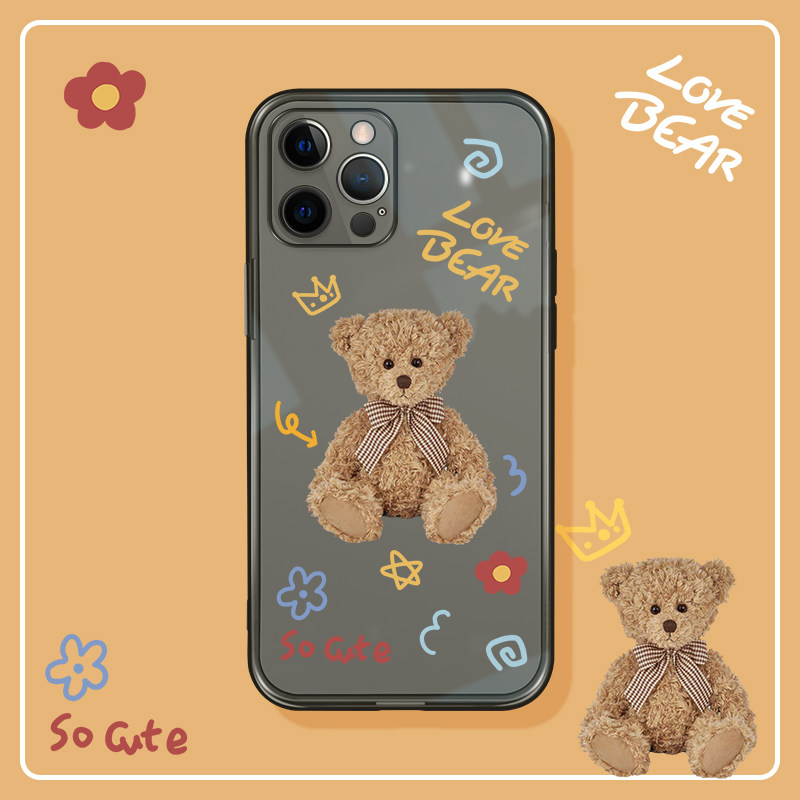 Applicable to Apple 13 mobile phone protection shell original iPhone 12 network red 11 sex Pro tide max black XSMAX full package 7 soft 8 male plus female new mini