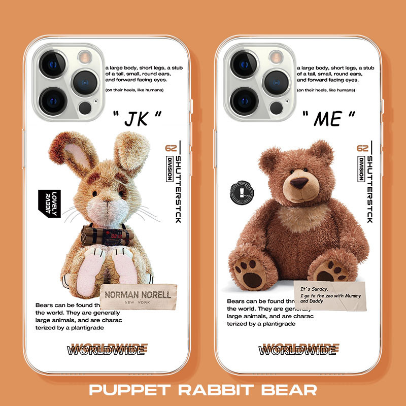 Applicable to original Apple 13 mobile phone protection shell iPhone 12 personality 11 transparent Pro Tide Max anti-fall mini all-package xR creative xsmax boys 7 female 8 new models