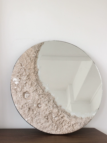 Лунное зеркало Руо Най Лунное зеркало Керамика ручной работы керамика Луна