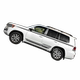 Suitable for 08-20 Toyota Land Cruiser float car stickers Land Cruiser modified stickers to decorate the body color strips