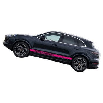 Porsche Cayenne Car Decals Cayenne Gts Car Stickers Modified to Decorate the Body Side Skirts Coupe