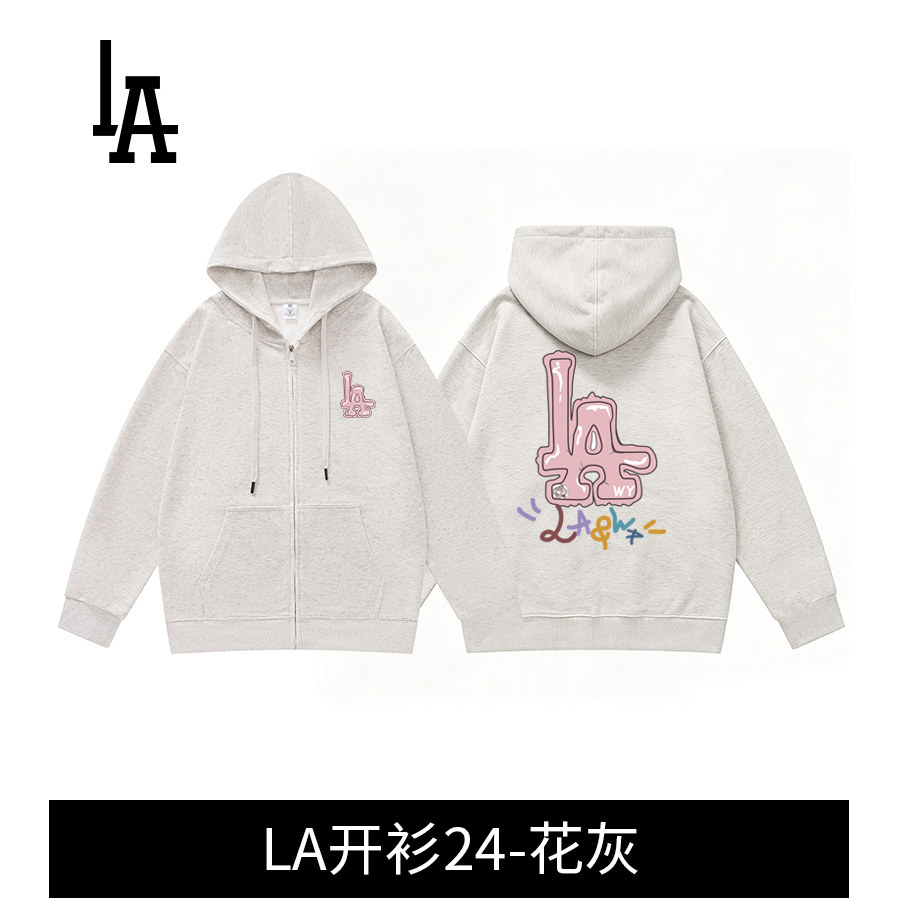 [LAGZ] Autumn/Winter Sweatshirt Couple Trendy Adult Outerwear Hooded Crew Neck Loose Versatile A5
