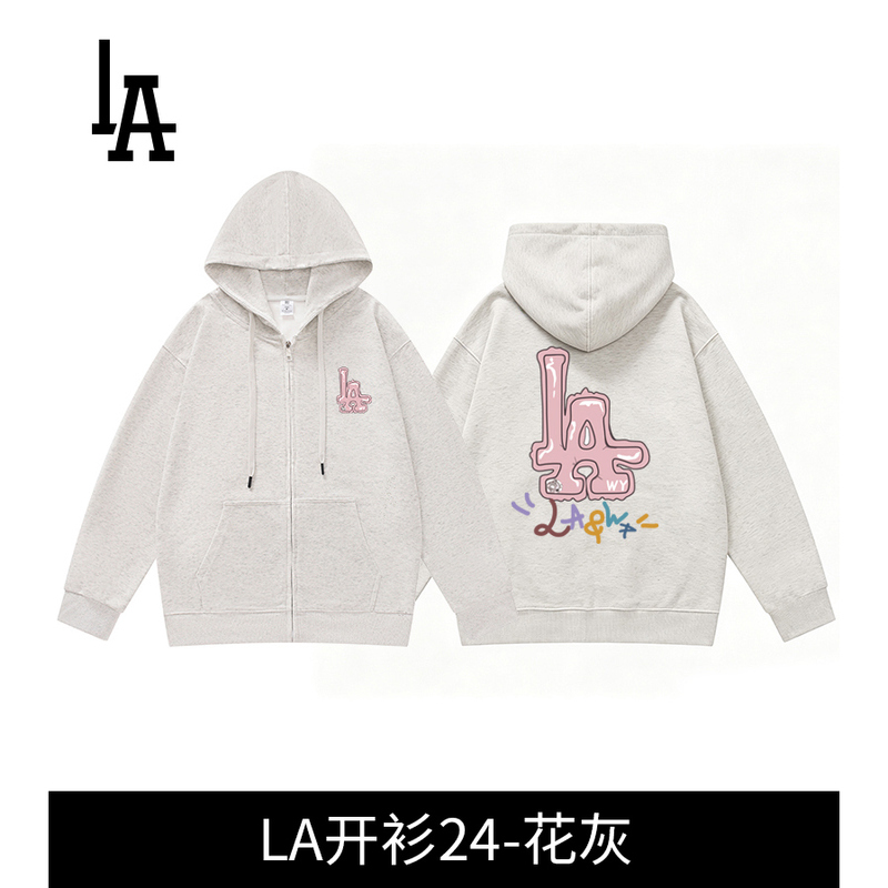 【Lagz】Autumn and Winter Sweatshirt Couple Trendy Adult Jacket Hooded Round Neck Loose Versatile A5