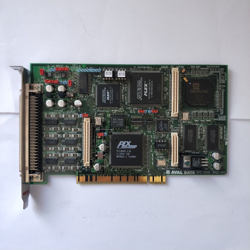 AVAL DATA APC-3310 IPCI-HIC mechanical equipment data collection card in color new spot