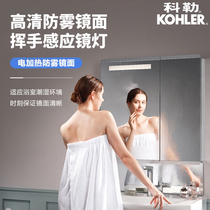 Kohler Pleasing Smart Bath mirror with lens cabinet combination touch screen multifunctional belt storage mirror 30011T