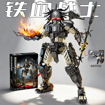 Chinese Building Blocks Alien Vs. Avengers Predator Killing Grounds Assembly Fun High-Quality Toys Boys' Gifts