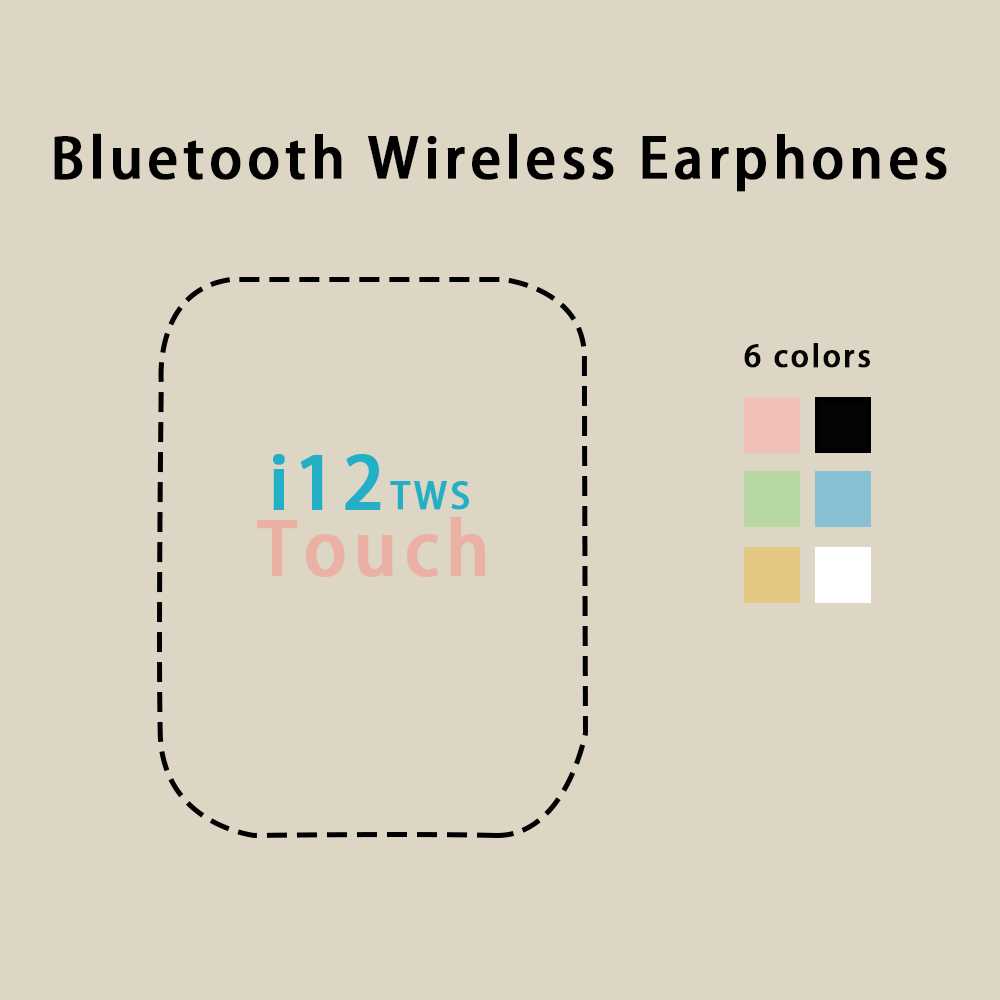 inpods 12 TWS Wireless Earphones Bluetooth 5 0 Earphone Ori